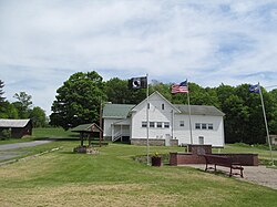 Memorial and park in New Paris