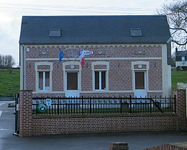 The town hall in Nibas