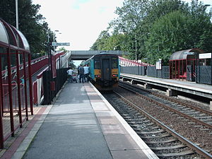 The view from platform 1