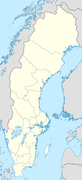 Map showing the location of Gotska Sandön National Park Gutniska Sandåi Nationalpark (Gutnish)