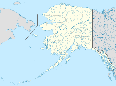 Location map USA Alaska