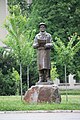 Statue of Vasa Stajić in Banovina park, 2020