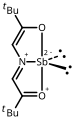 Antimony analog of ADPO (ADSbO) synthesized at DuPont by Arduengo and Stewart.[68] external viewer.