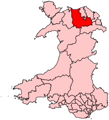 ClwydWest2007Constituency.svg