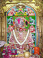 The Kashtbanjan Hanuman idol at Shri Hanuman Mandir, Sarangpur is one of the temple noted for getting rid of evil spirits.