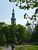 Keesscher park and Martin Luther church