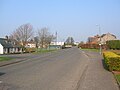 Knockentiber mainstreet, looking towards the old station. 2007.