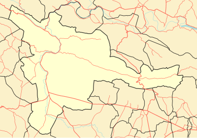 Mapa de localización de Oña