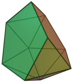 Metabidiminished icosahedron