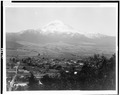 El volcán Popocatepetl entre 1890 y 1930.