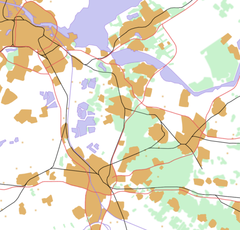 Amersfoort Centraal is located in Northeastern Randstad