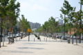 Paseo que une Bellvitge con Hospitalet Centro (Mirando hacia Bellvitge)