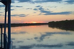 The Syr Darya River in Kyzylorda