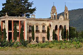 Hacienda San Diego Tlalayote en el municipio de Apan.