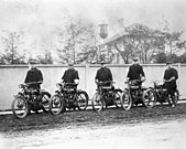 Nassau County Deputy Sheriff's Patrolling on Motorcycles, Cira 1911[10].