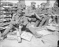 Men of the KOYLI fusing Stokes shells near Wieltje, 1 October 1917