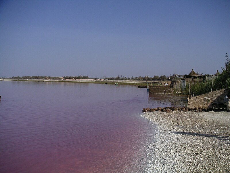 File:Lac Rose in Senegal.jpg