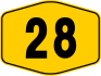 Federal Route 28 shield}}