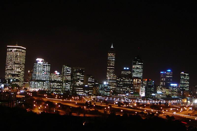 File:Perth CBD at night.jpg