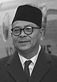 Tunku Abdul Rahman, the first Prime Minister of Malaya and eventual Malaysia, in 1960