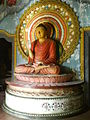 Buddha statue at Bauddhaloka Viharaya.