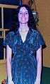 Image 87A young woman wearing a wrap dress. (from 1970s in fashion)