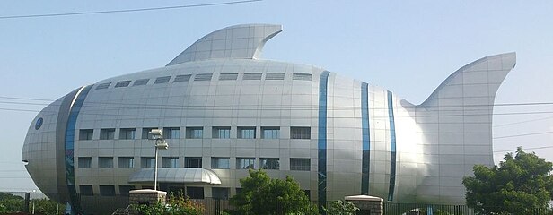 Office building of the National Fisheries Development Board (NFDB) in Hyderabad, India[9]