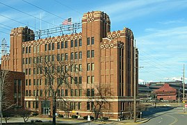 Main Office Building, Inland Steel Co., East Chicago, Indiana