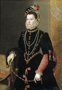 Elisabeth of Valois, Spain, 1560s