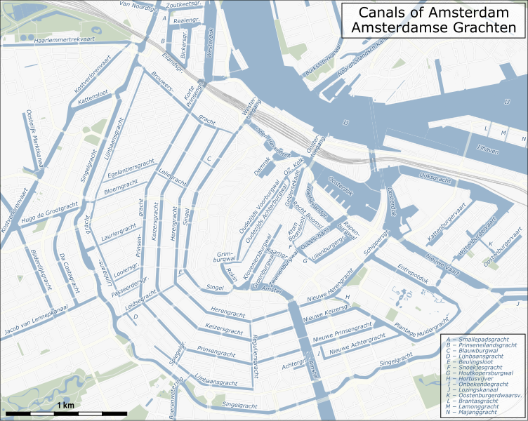 File:Map of Amsterdam Canals.svg