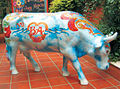 Vaca Fileteada for the Cow Parade, by Jorge Muscia (2006)