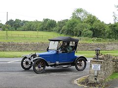 1916 Saxon Model 14 Runabout 4-cylinder Continental engine