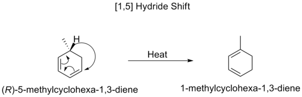 [1,5] Hydride shift in a cyclic system