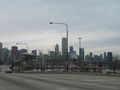 Southerly view against skyline backdrop from Lake Shore Drive 2007-Jan-10