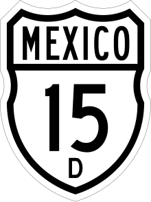 Carretera federal 15D.svg