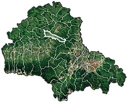 Location of Comăna, Braşov