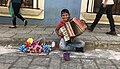 El Niño Mágico por Jonathan Klip, Andador Turístico, Oaxaca, 2019.