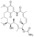 Geldanamycin, an antibiotic.