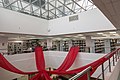 Book section in the interior.