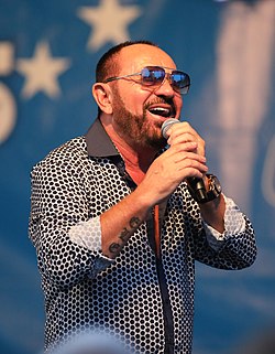 Jebač performing in 2021