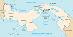 Mapa de Panamá