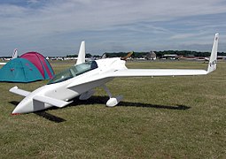 Rutan VariEze, первый самолёт, где впервые в 1975 году использованы винглеты