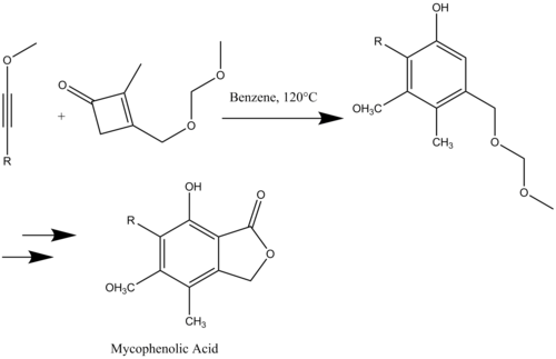 Scheme 14:Benzannulation Toward the Synthesis of Mycophenolic Acid