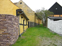 Half-timbered houses