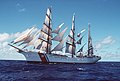 The USCGC Eagle in 1998 (US Coast Guard).