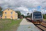 An NSB Class 92 train at Åsen Station in 2008