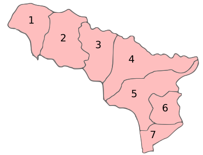 Файл:Abkhazia districts map numbered.svg