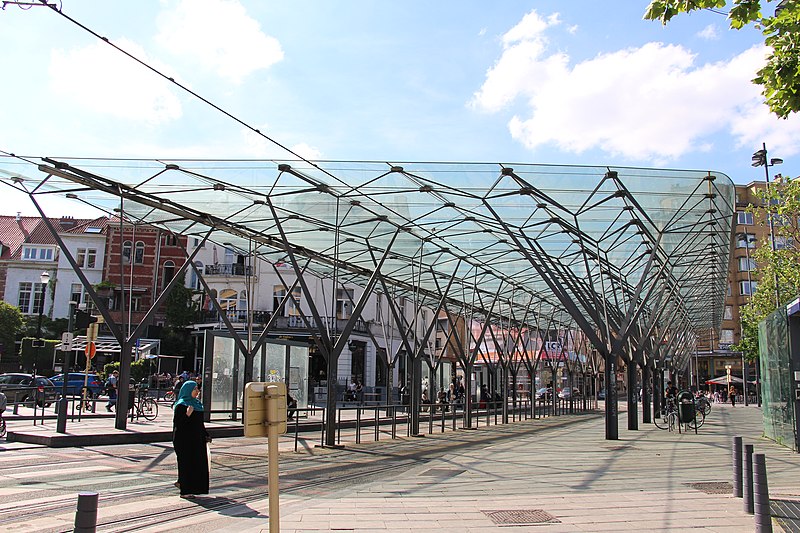 File:Bruxelles - Flagey Station.jpg