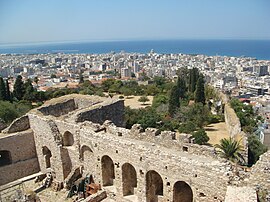 View of Patras from city's Fortress.