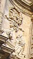 Medallón de Calixto III, con la caridad y la justicia, de Francisco Vergara